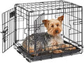 Midwest 18-Inch Double Door iCrate, for Tiny Breeds, Up to 10 lbs by MidWestHomesForPets