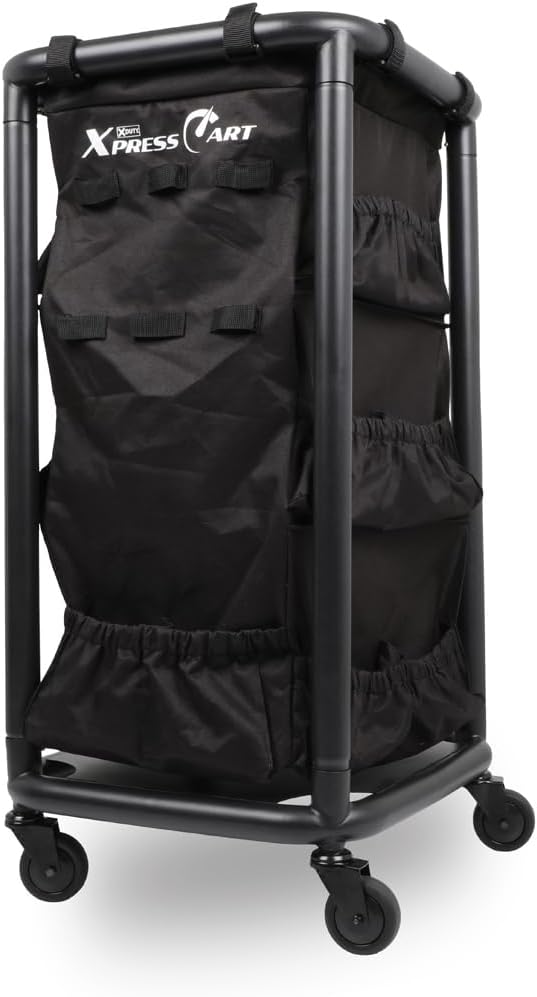 Multipurpose Rolling Janitorial Cart – Ideal - Image 2