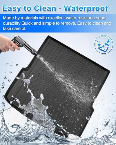 Cartist Cargo Liner for BMW I4 eDrive35 / eDrive40 / xDrive40 / M50 2022-2026 Trunk Mat, All Weather Cargo Mat for i4 Accessories, Heavy Duty Car Mats, Car Accessories - Image 4