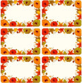 180PCS Fall Name Tags Stickers Thanksgiving Gift Labels Tag, Autumn Pumpkin Maple Leaves Fall Gifts Tag Sticker Thanksgiving Name Label for Autumn Gift Packaging Organizing Party Supplies by Lucleag