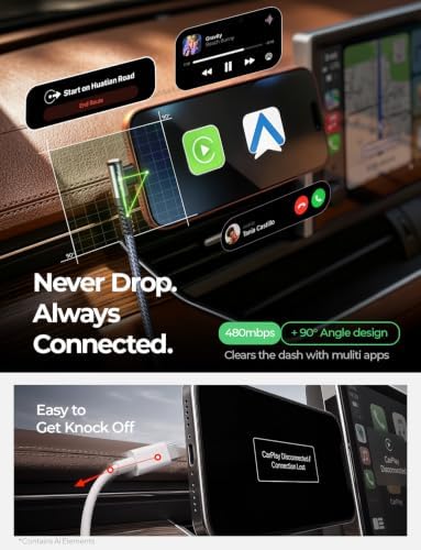AINOPE USB A to USB C Cable 1FT 2 Pack Type C Charger Fast Charging Cord - Image 5