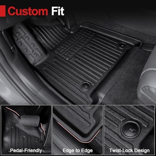 Floor Mats for Hyundai Santa Fe 2024-2026 (Fit Hybrid and Gas) - Image 3