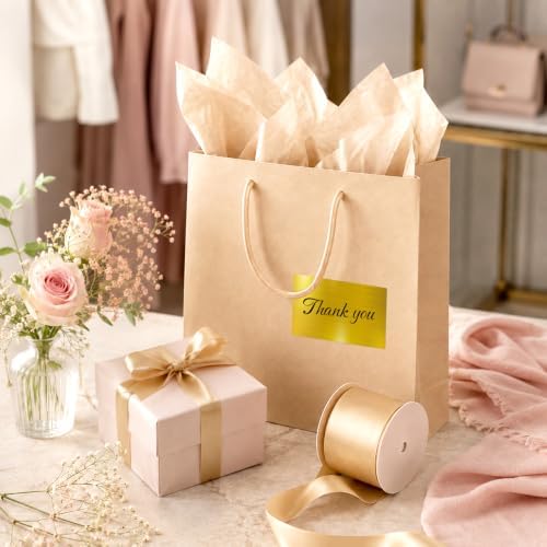 1 * 2Inch Holographic Gold Thermal Labels, Waterproof Printable Direct Thermal Stickers, Self-Adhesive for Small Business Logo, QR Code, Price Tag & Packaging, 300Pieces/Roll - Image 6