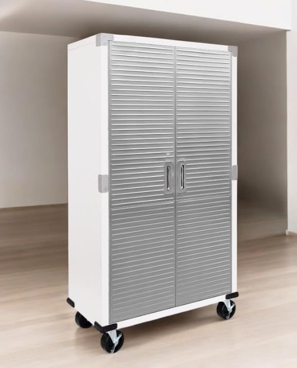 Heavy Duty Storage Solid Stainless Steel Cabinet by Unknown