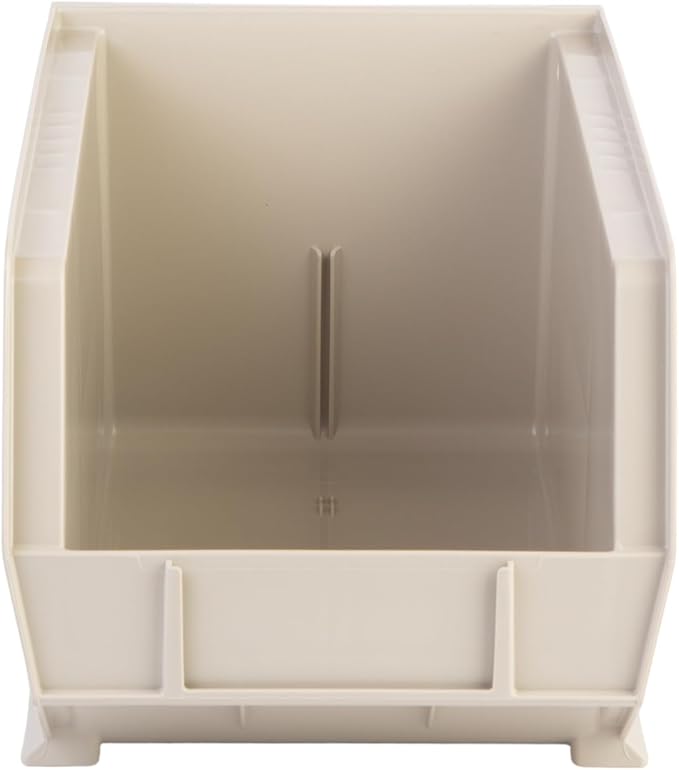 Hudson Exchange 15" x 8" x 7" Plastic Stackable Storage Bin and Hanging - Image 3