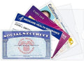 LIEMAND 6 Pack Social Security Card Protector Sleeves, Ultra Clear & Durable 31Mil Waterproof SSN/New Medicare/Credit Card Holder, Soft ID/Debit/Credit/Index Card Storage Sleeves by LIEMAND