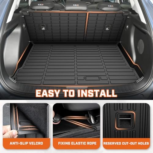 Mixsuper Floor Mat & Cargo Liner for Hyundai Kona(No for EV) 2024-2026 - Image 4