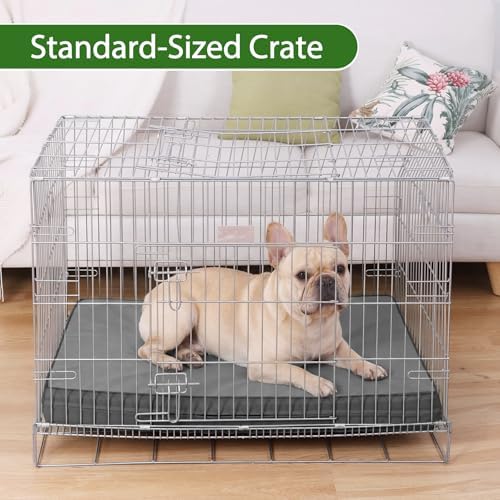 Waterproof Dog Bed Washable Wipeable, Orthopedic Medium Crate Pad 30" - Image 5