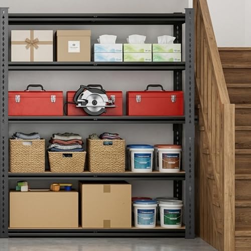 Garage Shelving Heavy Duty, Storage Shelves Adjustable Metal Shelving Unit - Image 2