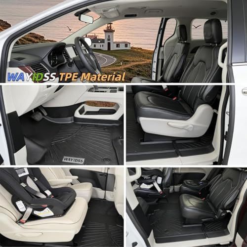 Floor Mats Set for 2017-2026 2027 Chrysler Pacifica(Hybrid Models) - Image 5