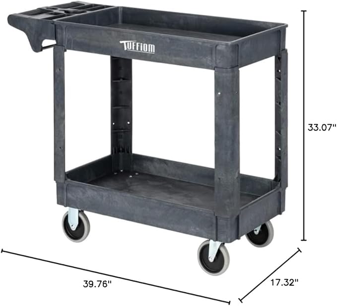 TUFFIOM Plastic Service Utility Cart - Image 10