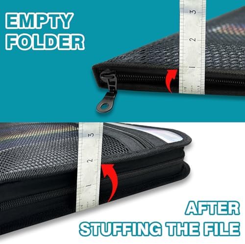 H4D Accordion File Organizer, 13 Pocket Expanding File Folder, Color Pocket - Image 4