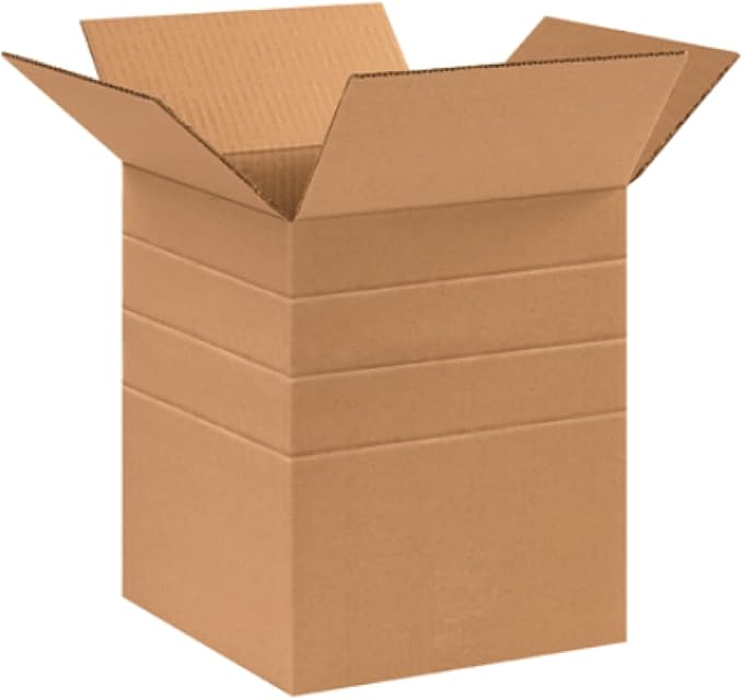 Secure Seal - 10x10x12 Pack of 50 Corrugated Cardboard Packing Shipping Mailing by Secure+Seal
