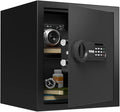 RPNB Deluxe Safe and Lock Box, Digital Keypad Safe Box, Steel Alloy Small Safes by RPNB