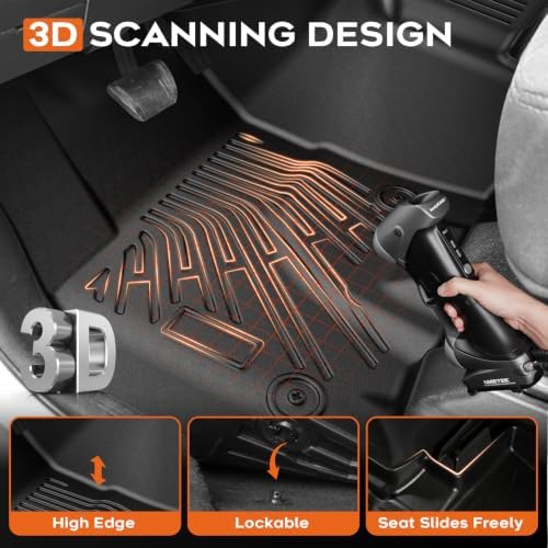 Floor mats for Dodge Ram 1500 Crew Cab 2025-2026 Bench Seat - Image 3