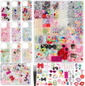 EIiovcnya 4980 Pcs Junk Phone Case Charms Kit with DIY Nail Charms by Unknown