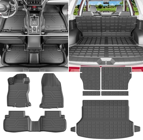 powoq Floor Mats Cargo Mat Compatible with 2019-2024 Subaru Forester by powoq