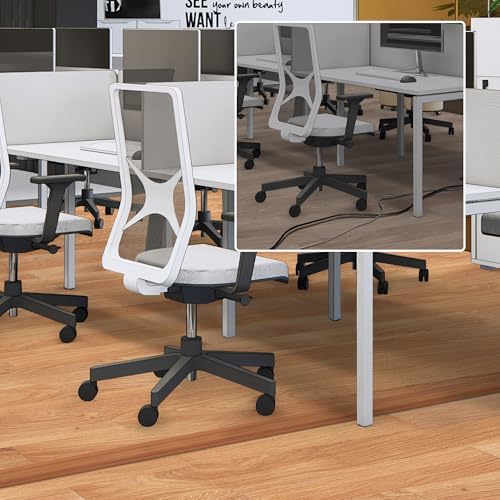 Cord Covers for Wires on Floor 6FT, Cord Cover Floor, Wood Yellow Oak Floor Cable Management, Cable Protector Prevent Cable Trips Floor Cable Covers for Cords, Cable Cavity: 0.47" (W) x 0.24" (H) - Image 4