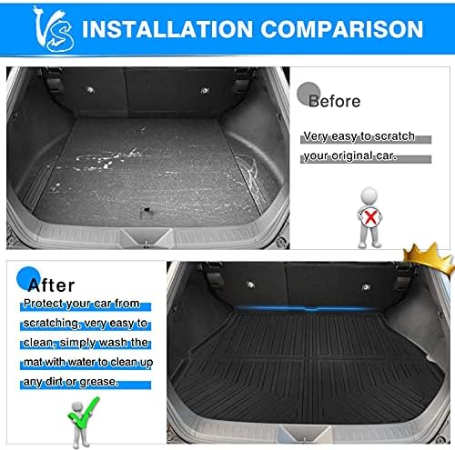 KUST Trunk Cargo Mat for Toyota Venza 2021-2025, All Weather Rear Cargo Liner for Toyota Venza Accessories - Image 3