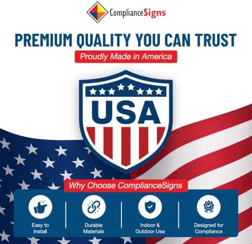 ComplianceSigns.com DANGER Wear Proper PPE When Handling Chemicals English + Spanish OSHA Safety Sign, 10x7 in. Plastic for PPE Hazmat - Image 7