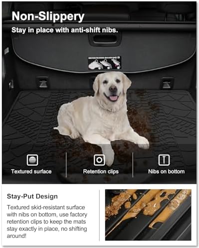 Kiwi Master Floor Mats & Cargo Mat for 2014-2023 Jeep Cherokee - Image 6