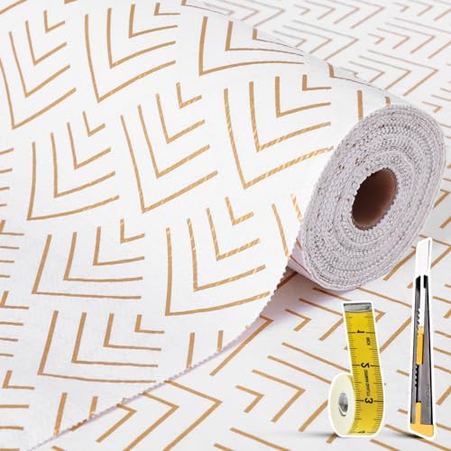 Shelf Liners for Kitchen Cabinets 12in x 20FT, Non Adhesive Cabinet Liner by Kimhan