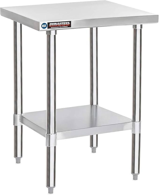 DuraSteel 30x24 Stainless Steel Work Table by DuraSteel