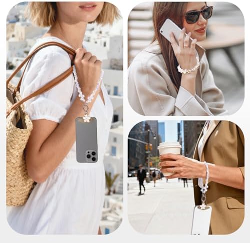 Long Pond Designer Cell Phone Wrist Strap, Anti-Lost Lanyard Wristlet Charm for iPhone 17 Pro Max&Most Cellphones, Detachable Bracelet - Image 4