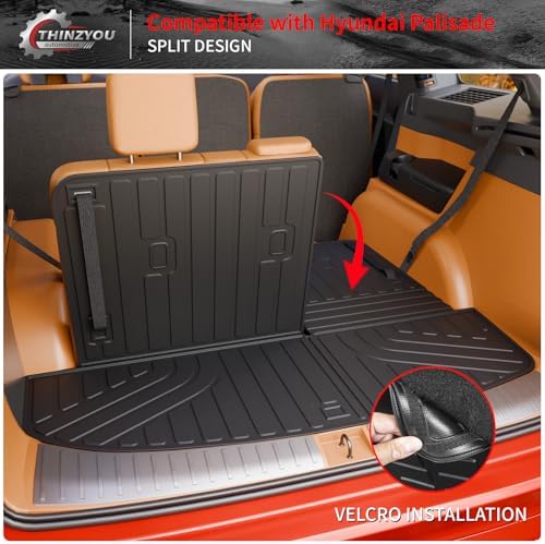 Floor Mats for 2026 Hyundai Palisade Gas 7 Seats Captain Chairs - Image 6