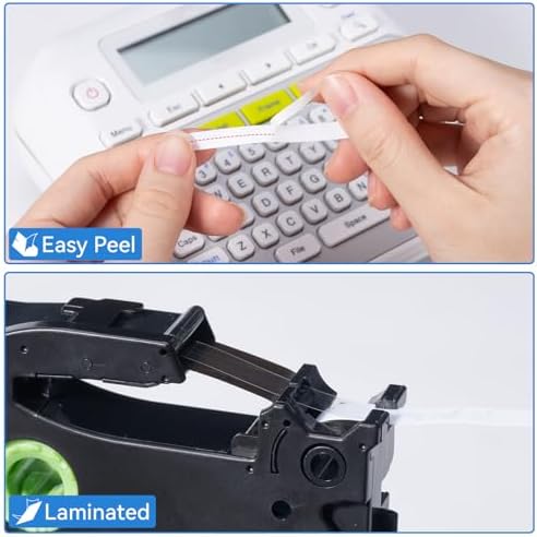 Replacement for Brother TZe-211 TZe211 6mm 0.23'' P Touch Label Maker Tape - Image 4