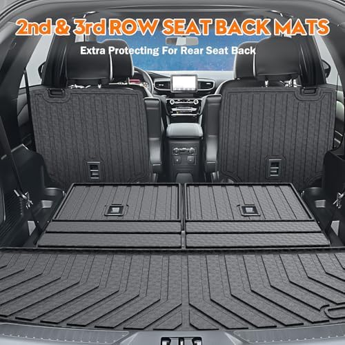 KUST Trunk Cargo Mat for Ford Explorer 2020-2026 Accessories (6 Seats Only) - Image 4