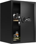 RPNB Deluxe Safe and Lock Box, Digital Keypad Safe Box, Steel Alloy Small Safes by RPNB