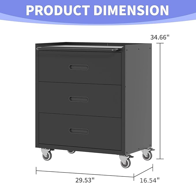 Metal Garage Storage Cabinet - Image 3