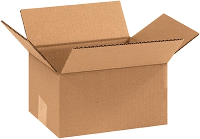 Secure Seal - 9x7x5 Pack of 25 Corrugated Cardboard Packing Shipping Mailing by Secure+Seal