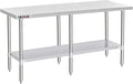 DuraSteel 24x84 Stainless Steel Work Table by DuraSteel