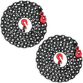 2PK - Falcon Cargo 1/2" X 25' Grade 80 Transport Binder Chain - 12,000 LBS WLL - Clevis Grab Hook, Tie-Down, Towing by Falcon+Cargo