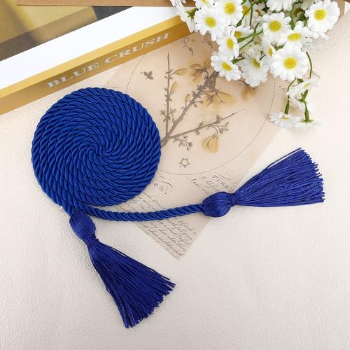 Cords for Graduation Honors Cords for Graduation 2026 Royal Blue Honor Cords Graduation Accessories Graduation Ropes 67" Long Braided Cords for 2026 Graduation Decorations Bachelor Gown - Image 3