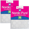 Nordic Pure 18x20x1 Tru Mini Pleat MERV 13 AC Furnace Air Filters 2 Pack by NordicPure