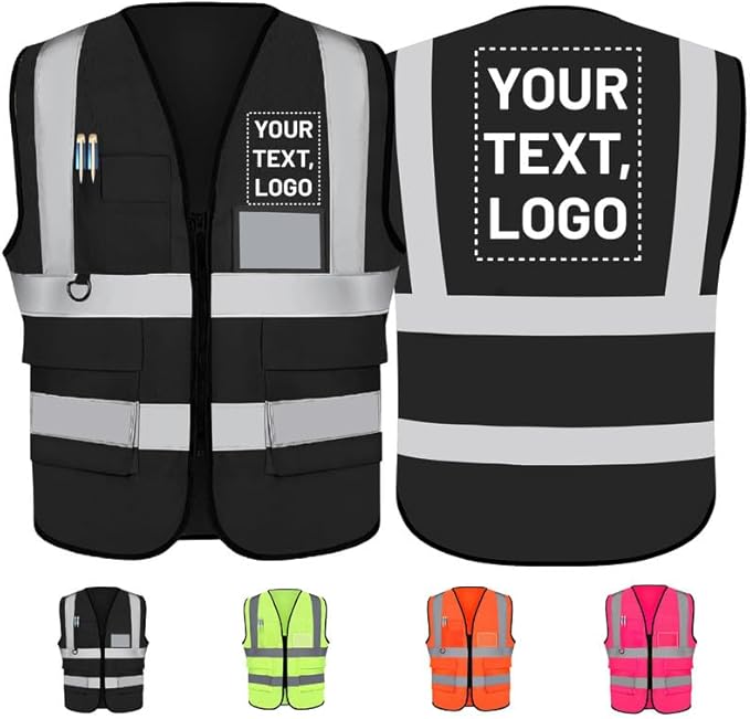 Personalized Safety Vest with Name & Logo by PersonalizedPassion