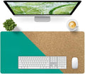 Bloss Green Desk Mat, Leather Desk Pad, Desk Matt for Desktop, Waterproof Desk Pad Mat, Computer Mat for Office Work/Home/Decor/Desk Protector/Cover(31.5 x 15.7 Inches) by Bloss