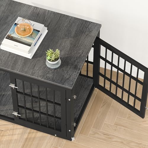 rehomerance 38" Heavy Duty Dog Crate Furniture for Large and Medium Dogs - Image 6