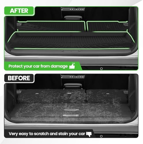 Cartist Cargo Liner for Nissan Ariya 2023 2024 2025 2026, All Weather Cargo Mats for Ariya Accessories, Heavy Duty TPE Trunk Mat, Car Accessories - Image 4