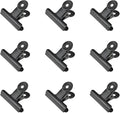 HAHIYO 2.5inch Black Bulldog Clips Metal File Hinge Binder Clips Clamps Save by HAHIYO