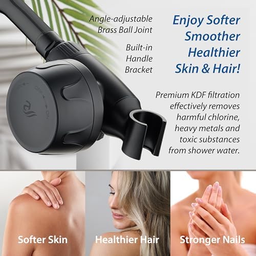 AquaCare Premium American KDF Shower Filter w/Built-in Hand Shower Bracket - Image 5