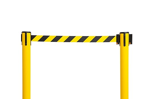 Xpress Safety Stanchion– 11’ Premium Polyester Belt, Universal 4-Way Connection - Image 2