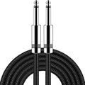 New Bee Guitar Cable 10 ft Electric Instrument Cable Bass AMP Cord 1/4 Straight to Straight for Electric Guitar, Bass Guitar, Electric Mandolin, Pro Audio, Black by NewBee