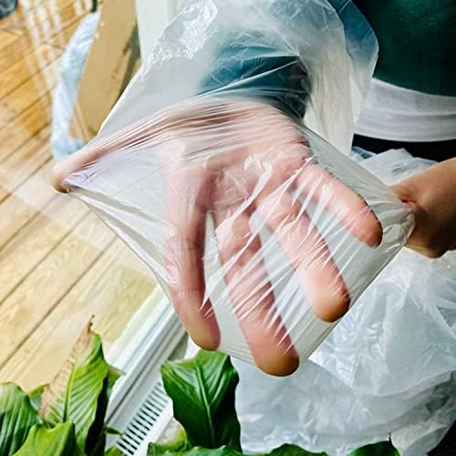 5 Pcs 9x12ft Plastic Drop Cloths for Painting, Plastic Tarp Waterproof Dustproof Multi-Purpose Furniture Cover Floor Wall Protection Film - Image 2