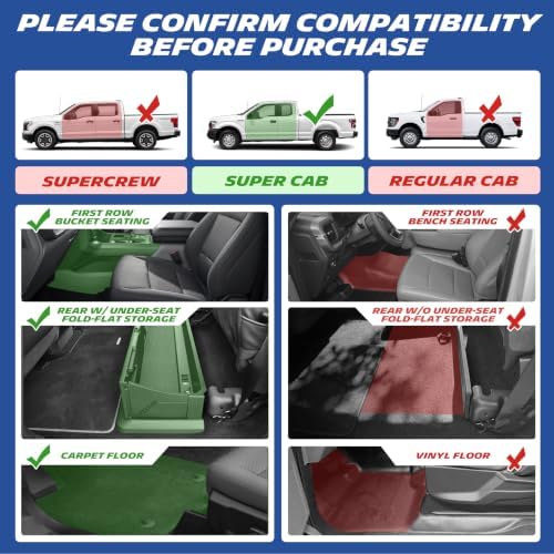 Michelin Vehicle Mats for 2015-2026 Ford F150 Super/Extended Cab Truck - Image 5