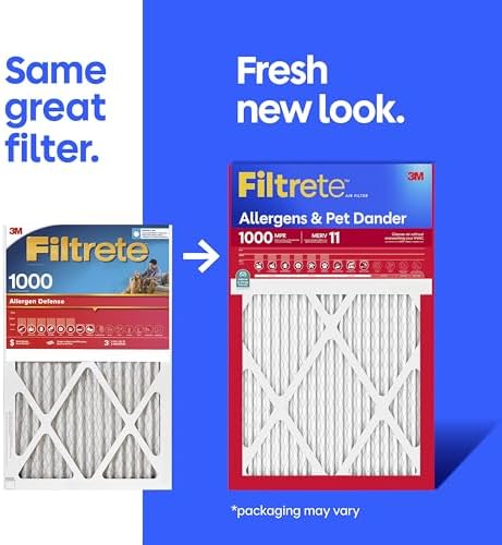 Filtrete 24x24x1 Air Filter, MERV 11, MPR 1000, 6 HVAC Filters - Image 2