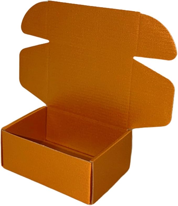 50 Pcs 4.3 x 3.1 x 2 inches Mini Size Corrugated Cardboard Gift Boxes - Image 5